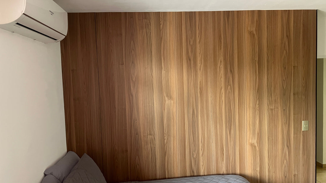 Panel Interior en Madera Chocolate