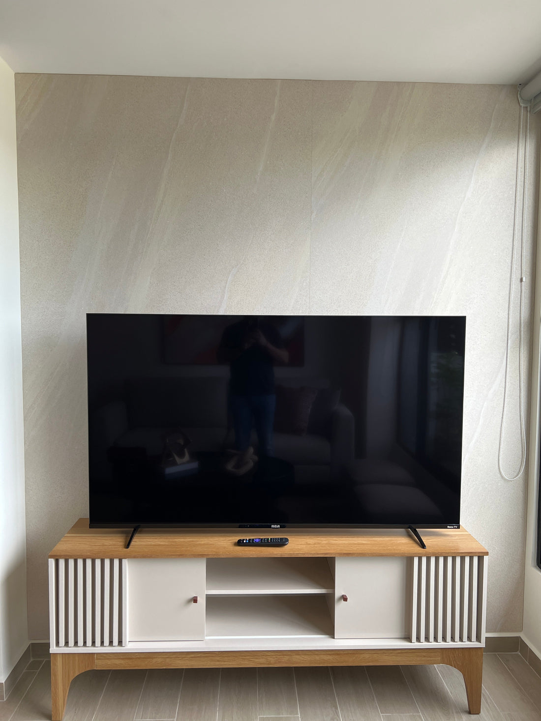 Mármol Granite en Sala de Apartamento